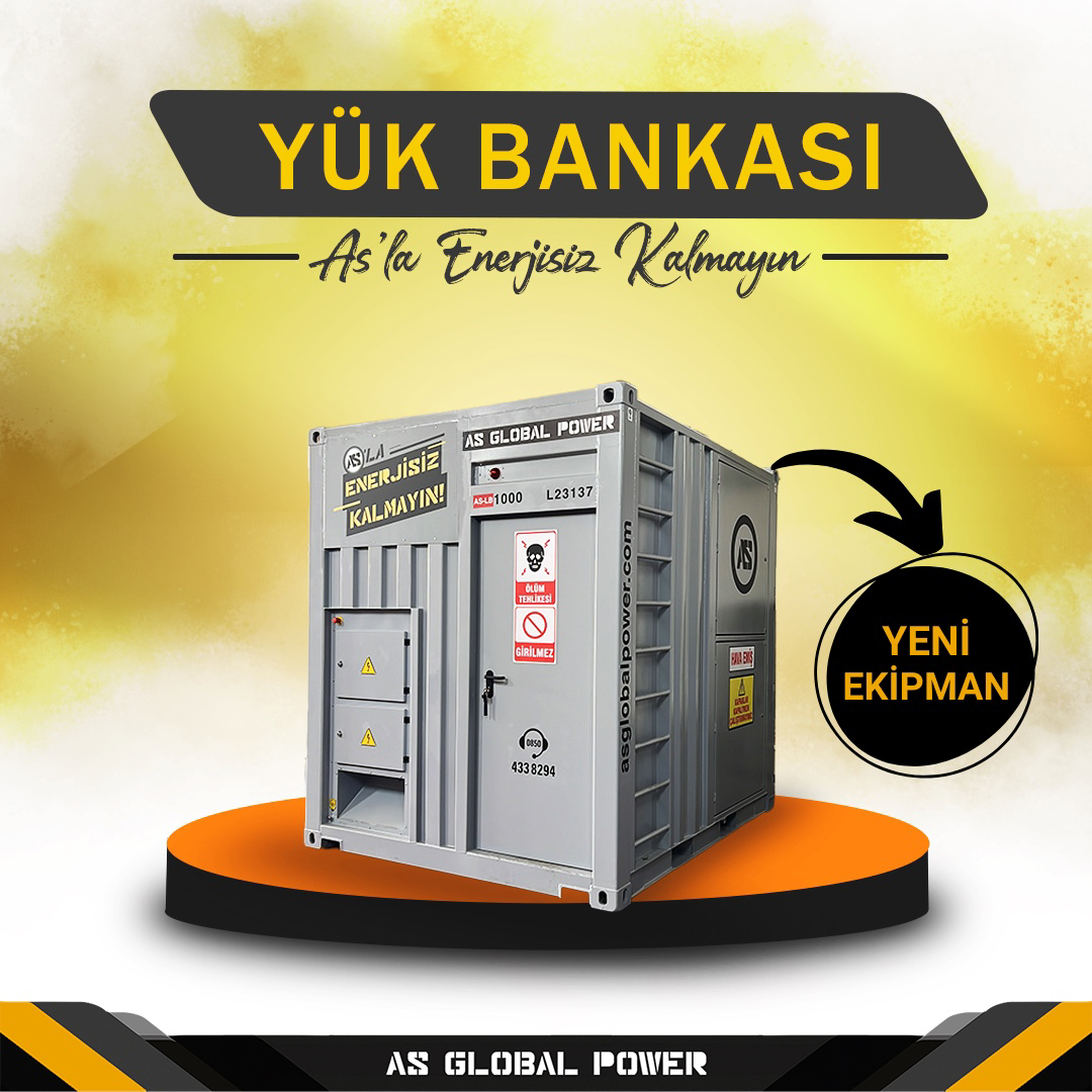 Ekipman portföyümüze, özel dizayn edilmiş “Yük Bankası” eklendi
